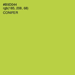 #B9D044 - Conifer Color Image