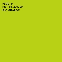 #B9D114 - Rio Grande Color Image
