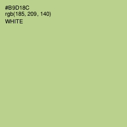 #B9D18C - Feijoa Color Image