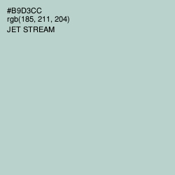 #B9D3CC - Jet Stream Color Image
