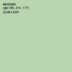#B9D6B1 - Gum Leaf Color Image