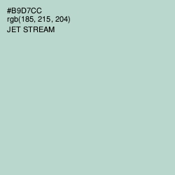 #B9D7CC - Jet Stream Color Image