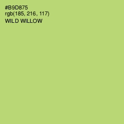 #B9D875 - Wild Willow Color Image