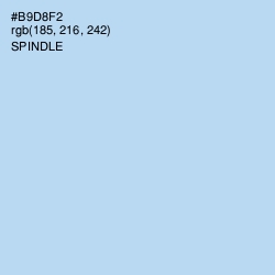#B9D8F2 - Spindle Color Image