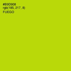 #B9D908 - Fuego Color Image