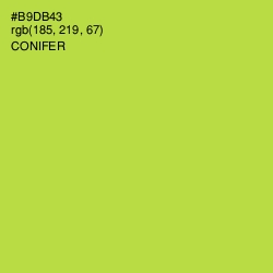 #B9DB43 - Conifer Color Image