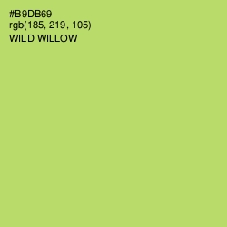 #B9DB69 - Wild Willow Color Image