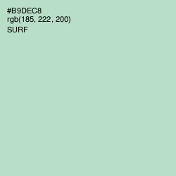 #B9DEC8 - Surf Color Image