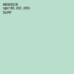 #B9DECB - Surf Color Image