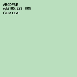 #B9DFBE - Gum Leaf Color Image