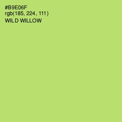 #B9E06F - Wild Willow Color Image