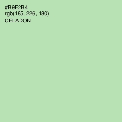 #B9E2B4 - Celadon Color Image