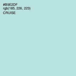 #B9E2DF - Cruise Color Image