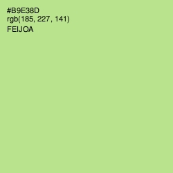 #B9E38D - Feijoa Color Image