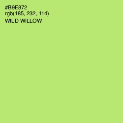 #B9E872 - Wild Willow Color Image