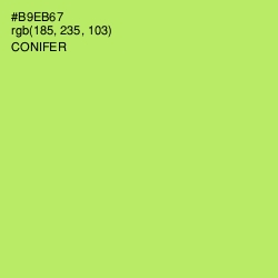 #B9EB67 - Conifer Color Image