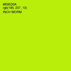 #B9ED0A - Inch Worm Color Image