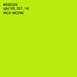 #B9ED0E - Inch Worm Color Image