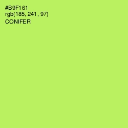 #B9F161 - Conifer Color Image