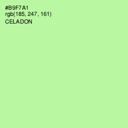 #B9F7A1 - Celadon Color Image