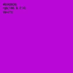 #BA08D6 - Electric Violet Color Image