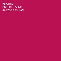 #BA1152 - Jazzberry Jam Color Image