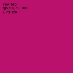#BA116D - Lipstick Color Image