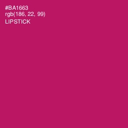 #BA1663 - Lipstick Color Image