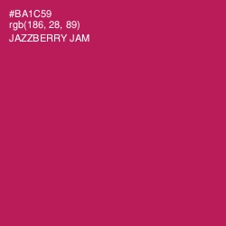 #BA1C59 - Jazzberry Jam Color Image