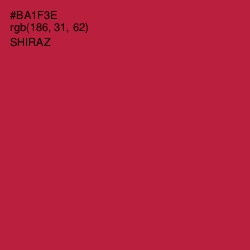 #BA1F3E - Shiraz Color Image