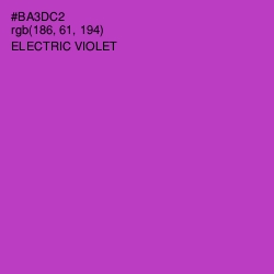 #BA3DC2 - Electric Violet Color Image