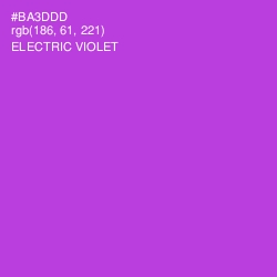 #BA3DDD - Electric Violet Color Image