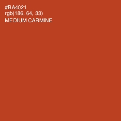 #BA4021 - Medium Carmine Color Image