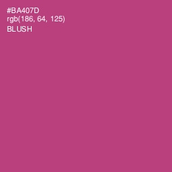 #BA407D - Blush Color Image