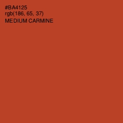 #BA4125 - Medium Carmine Color Image