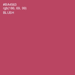 #BA4563 - Blush Color Image