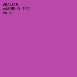 #BA48AB - Tapestry Color Image