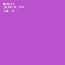 #BA53CD - Amethyst Color Image