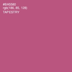#BA5580 - Tapestry Color Image