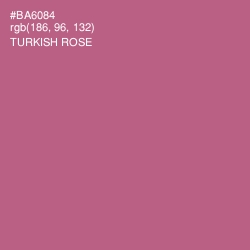 #BA6084 - Turkish Rose Color Image