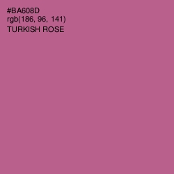 #BA608D - Turkish Rose Color Image