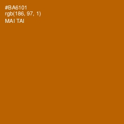 #BA6101 - Mai Tai Color Image