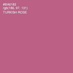 #BA6183 - Turkish Rose Color Image