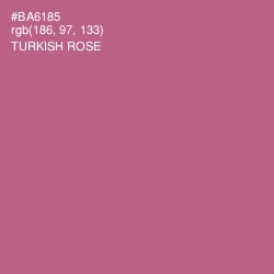 #BA6185 - Turkish Rose Color Image