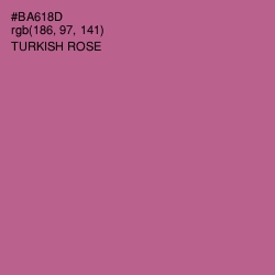 #BA618D - Turkish Rose Color Image