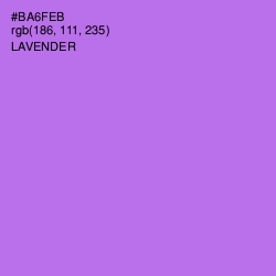 #BA6FEB - Lavender Color Image