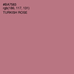 #BA7583 - Turkish Rose Color Image