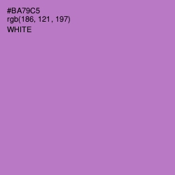 #BA79C5 - Lavender Color Image