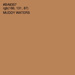 #BA8357 - Muddy Waters Color Image