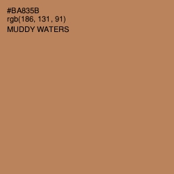 #BA835B - Muddy Waters Color Image